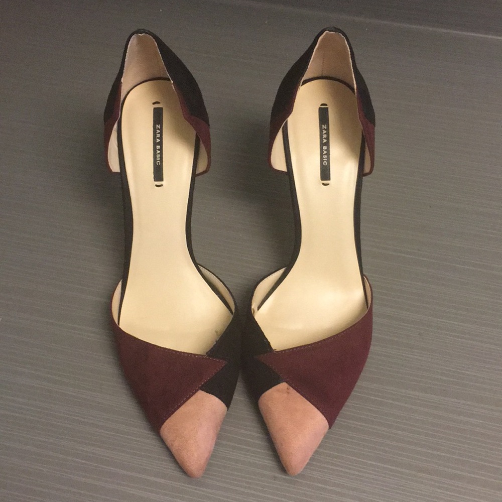 Zara Suede Pump